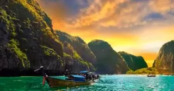 Phi Phi Islands Sunset Tour From Phi Phi by Longtail Boat